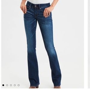 American Eagle kick boocut jeans